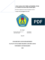 Laporan Hasil Analisis Assessment - Rizcka & Akmal - 5B