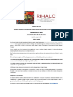 Terceras Jornadas de La RIHALC (Córdoba, 2022)