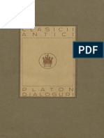 Platon Dialoguri 1922