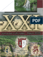 Programa XXI Jornadas Culturales de La Casa de Castilla La Mancha de Coslada 2023