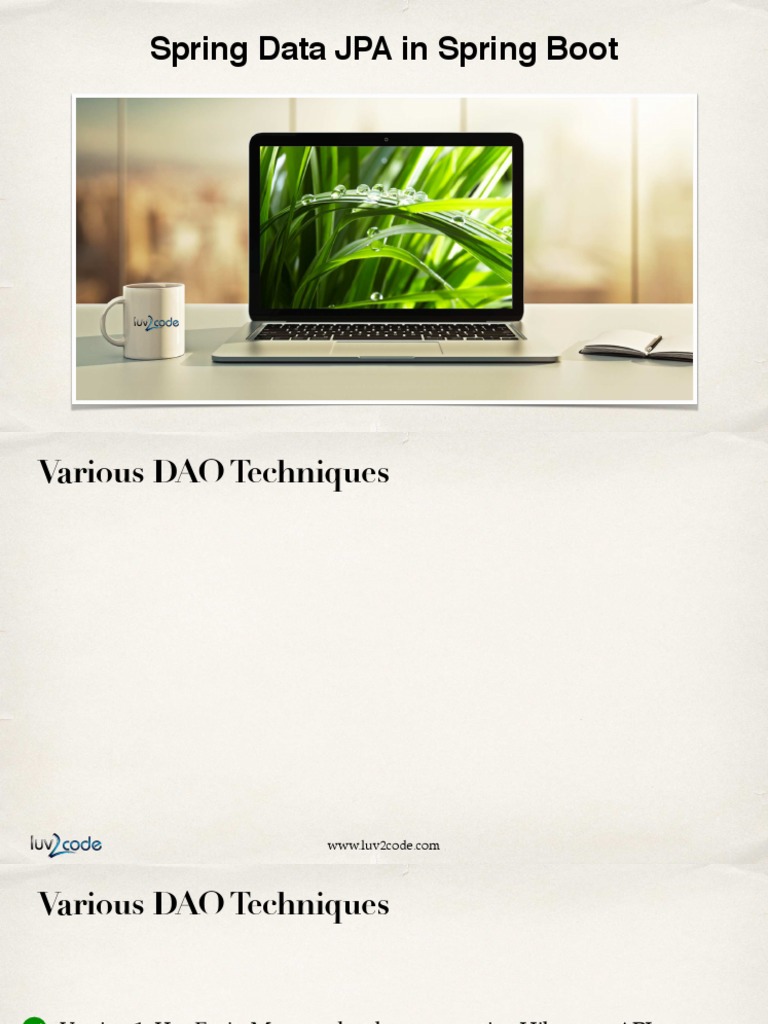 Spring Data JPA CRUD Simplified | PDF | Interface (Computing ...