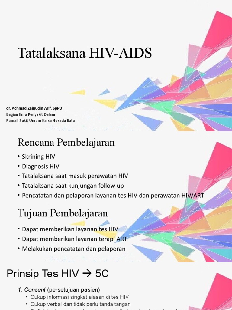 Tatalaksana Hiv Aids Pdf