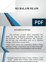 IPTEKS Dalam Islam