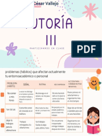 Naranja Minimalista Líneas Calcomanías Presentación de Objetivos