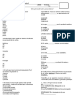 Atividade Sobre Las Formas No Personales