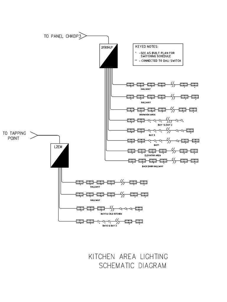 Area 5 Lighting Schematic Diagram PDF
