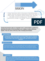 Analog Transmission and Data-Link Control and Protocol