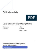 Top Models of Ethical Decision Making