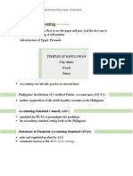 Handouts For Cost of Accounting