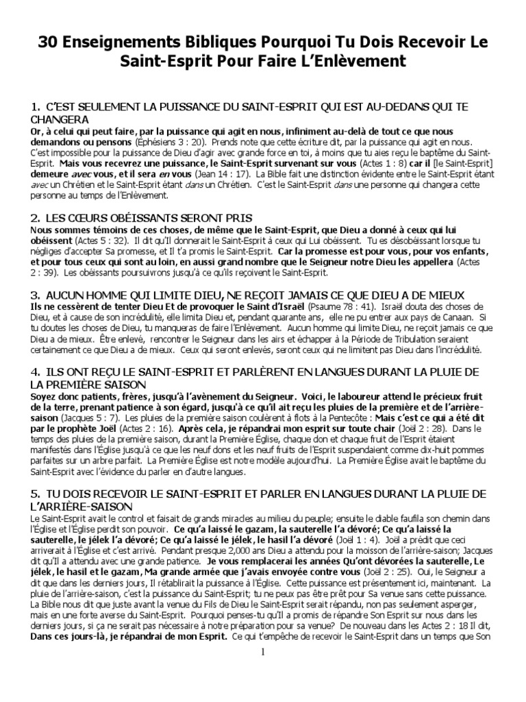 fr_tr_30_bible_teachings sur le saint esprit PDF