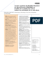 2003 Validación de La Versión Española Del Modified Stanford Health Assessment Questionnaire (MSHAQ)