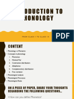 Introduction to Phonology