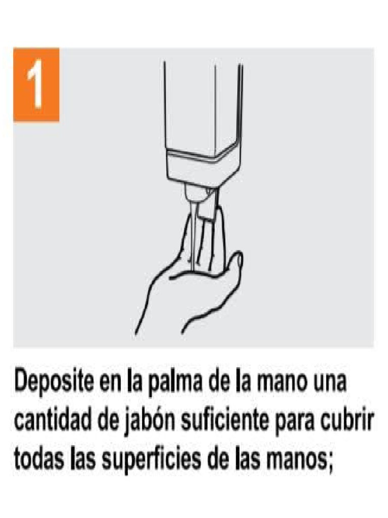 Pasos Del Lavado de Manos | PDF