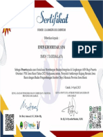 ENEN KHOERIYAH, S.PD - Sertifikat Sosialisasi PAK KBJB Series 4