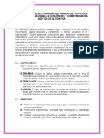Implementando El Sector Hogar Del Pronoei Del Distrito de Pucacaca para Mejorar Las Capacidades y Competencias Del Seector de Matemátic1
