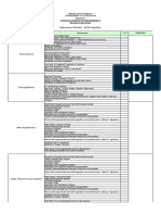 Checklist For Mooe Liquidation