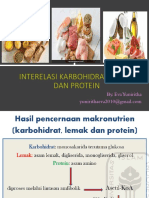 Interaksi Karbohidrat, Lemak Dan Protein - FKG - 291021