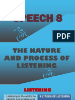 Nature and Process of Listening