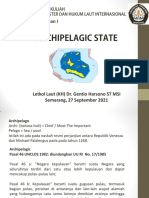 Pertemuan I - Archipelagic State