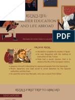 Rizal's Life Abroad