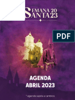 Agenda Semana Santa 2023