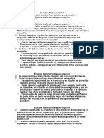 Derecho Procesal Civil II