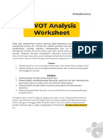 SWOT Analysis Worksheet