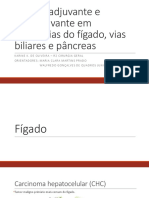 Terapia adjuvante e neoadjuvante em neoplasias do fígado vias biliares e pâncreas