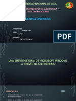 Microsoft Windows A Travez de Los Tiempos - Rodrigo Lojan