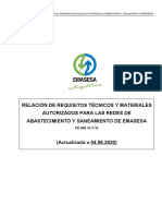 Relación de Materiales Y REQUISITOS Autorizados PD005.10 - V19.cleaned