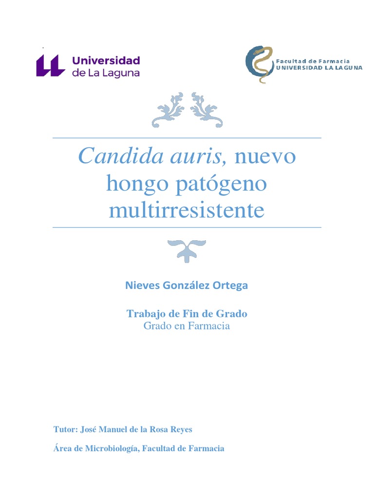 Características del hongo Candida auris | PDF | Sistema inmune ...