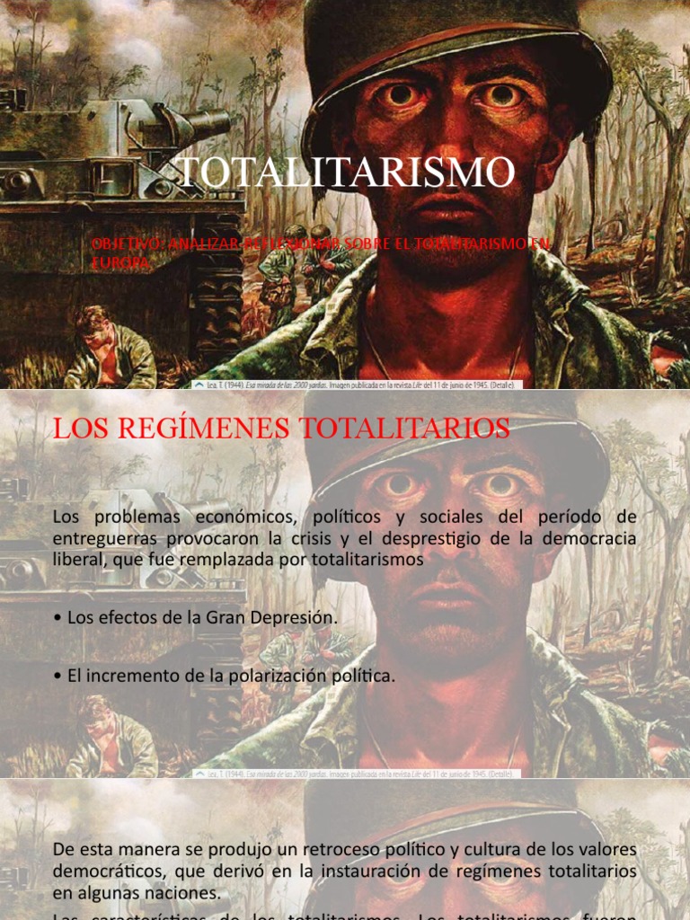 Gobiernos Totalitarios | PDF