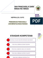 SEJARAH-PANCASILA DARI MASA KE MASA