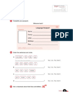 Family and daily activities profile