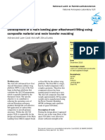 Development of A Main Landing Gear Attachment Fitting Using Composite Material and Resin Transfer Moulding