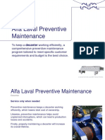 Alfa Laval Decanter Preventive Maintenance Presentation