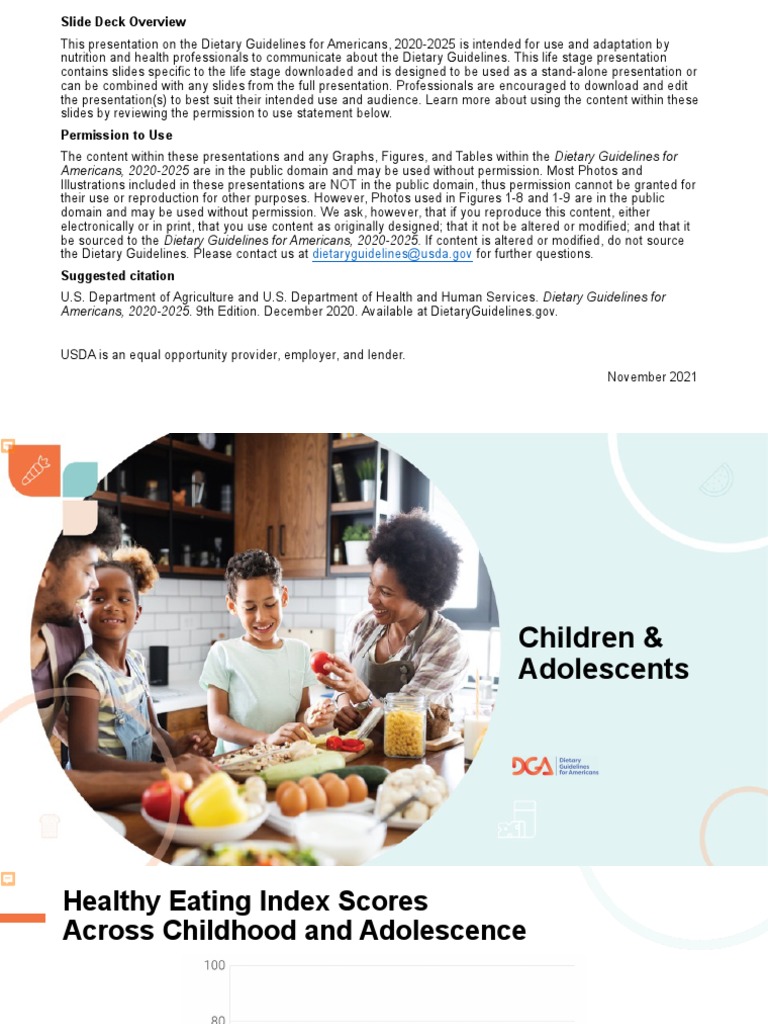 20202025 DGA Healthcare Professionals Presentation Children