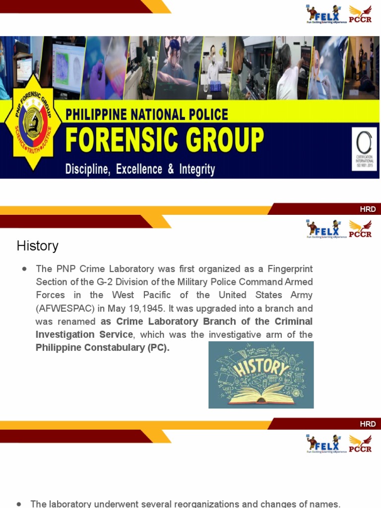 PNP Forensic Group | PDF | Crime Scene | Forensic Science
