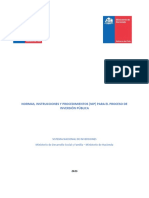 Normas Instrucciones y Procedimientos - NIP MDSF-DIPRES