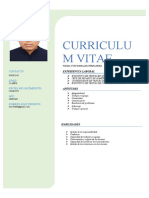 Curriculum Vitae SEGUNDO CARLOS