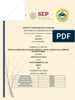 PRACTICA 6 - Medición de Condición Ambiental Con Un Luxómetro