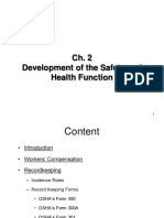 CH 2 - Development of The Safety and Health Function