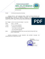 Surat Permohonan NARSUM Peningkatan Tutor