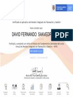 Te David Fernando Saavedra Vargas Epp018