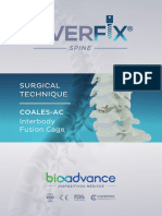 OVERFIX Spine-Surgical Technique-COALES-AC Cage