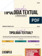 Exemplos de Tipologia Textual 2