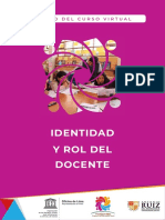 Silabo - Curso Virtual - Identidad y Rol Del Docente