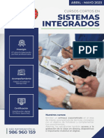 Brochure Sistemas Integrados - Cursos Cortos Abril-Mayo 2023