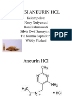Injeksi Aneurin HCL
