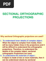 Sectional View Drawing Guidelines | PDF | Screw | Geometry